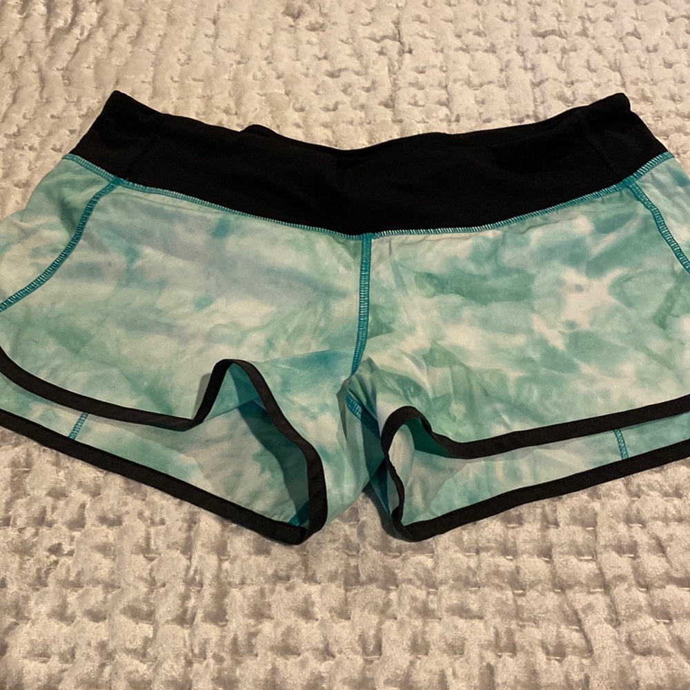 Lined tie dye short size 8